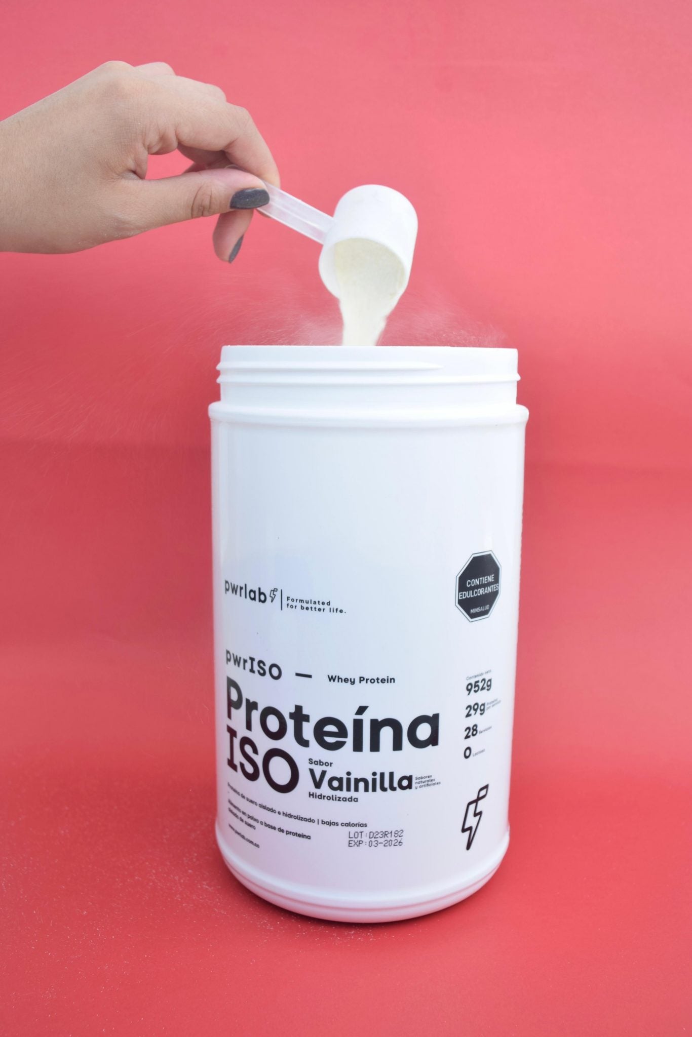 Proteína hidrolizada ISO sabor Vainilla